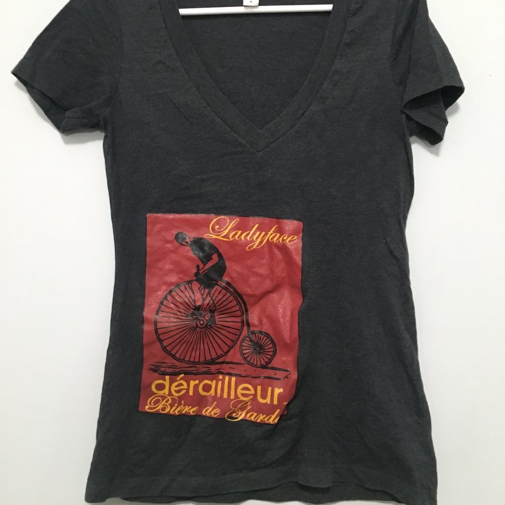 Womens V-neck T-shirt
